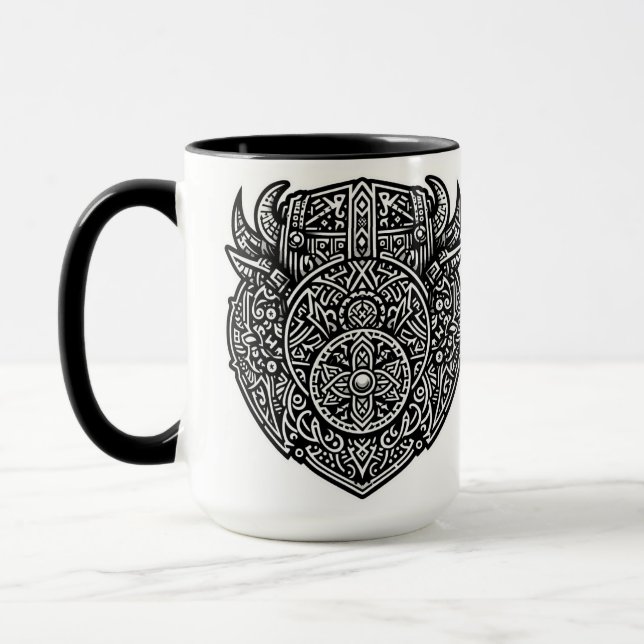 Taza Viking Warrior Shield (Izquierda)