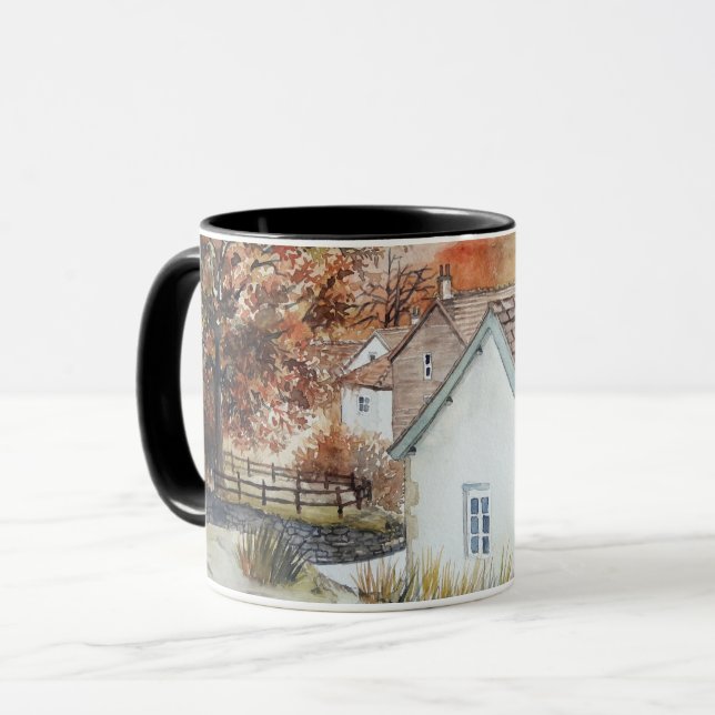 Taza Villa Buttermere, distrito de los lagos, Inglaterr (Anverso izquierdo)