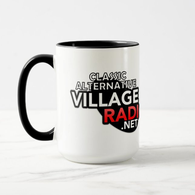 Taza VillageRadio.Net Coffee Mug (Izquierda)