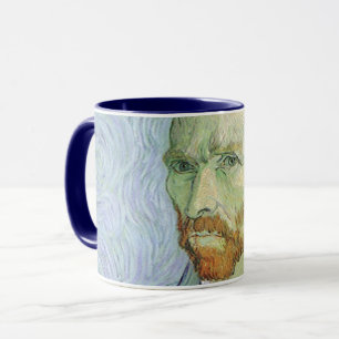 Taza Vincent van Gogh - Autorretrato de Van Gogh en Azu