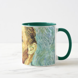 Taza Vincent Van Gogh - Autorretrato verde Arte fino