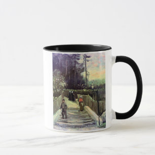 Taza Vincent Van Gogh - Camino Empinado En Montmartre