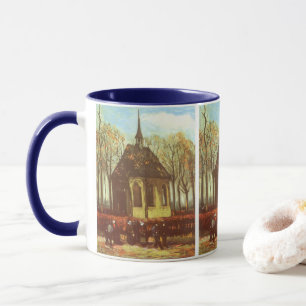 Taza Vincent van Gogh - Capilla de Nuenen, asistentes a