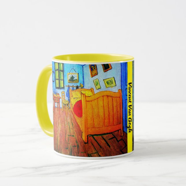 Taza Vincent Van Gogh - Dormitorio (Anverso izquierdo)