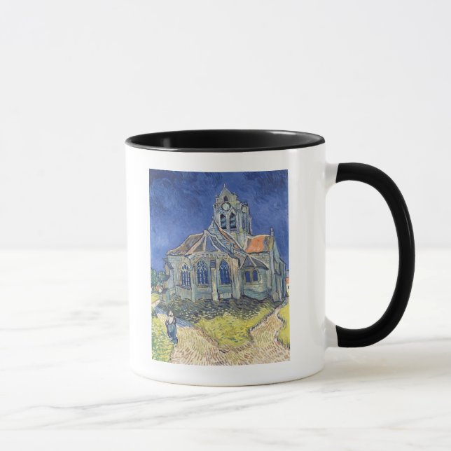 Taza Vincent van Gogh el | la iglesia en el (Derecha)