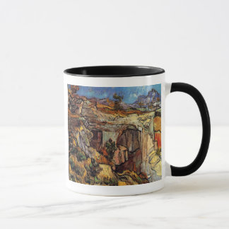 Taza Vincent Van Gogh - Entrada a una cantera Arte fino