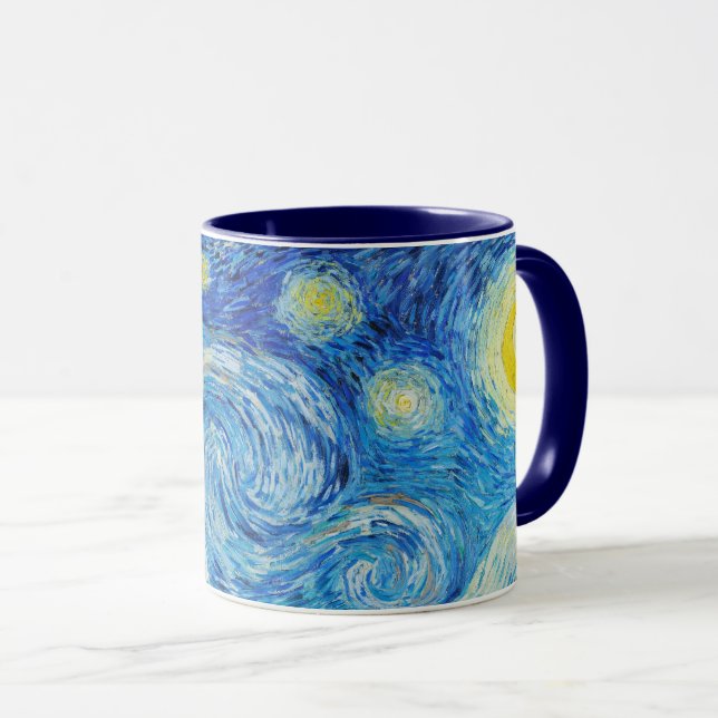 Taza Vincent Van Gogh es la noche estrellada (Anverso derecho)