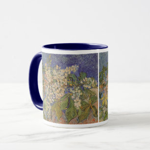 Taza Vincent van Gogh - Florecientes ramas de castaño