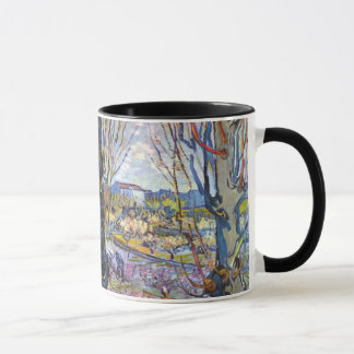 Taza Vincent Van Gogh – Huerto en flor con álamos