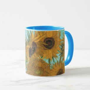 Taza Vincent van Gogh - Jarrón con doce girasoles