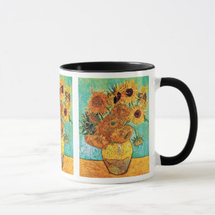 Taza Vincent Van Gogh - Jarrón con doce girasoles