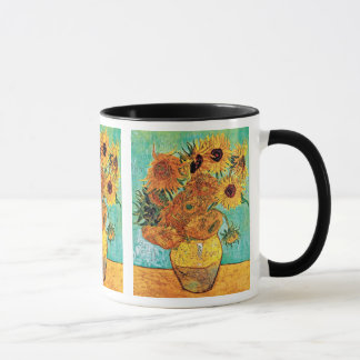 Taza Vincent Van Gogh - Jarrón con doce girasoles