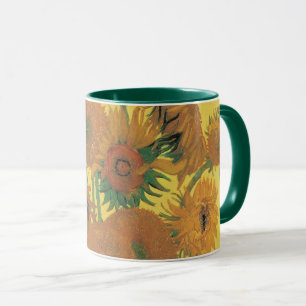 Taza Vincent van Gogh - Jarrón con quince girasoles