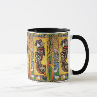 Taza Vincent Van Gogh - La Cortesana - Geisha Japonesa