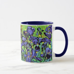 Taza Vincent Van Gogh - Lirios - Amante del Arte Fino