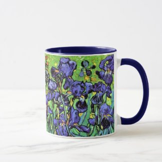 Taza Vincent Van Gogh - Lirios - Amante del Arte Fino