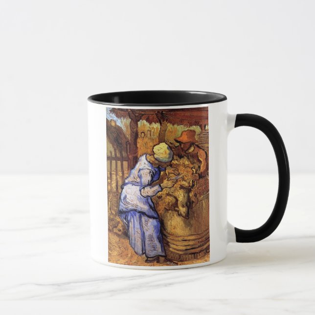 Taza Vincent Van Gogh - Los esquiladores de ovejas - Ar (Derecha)