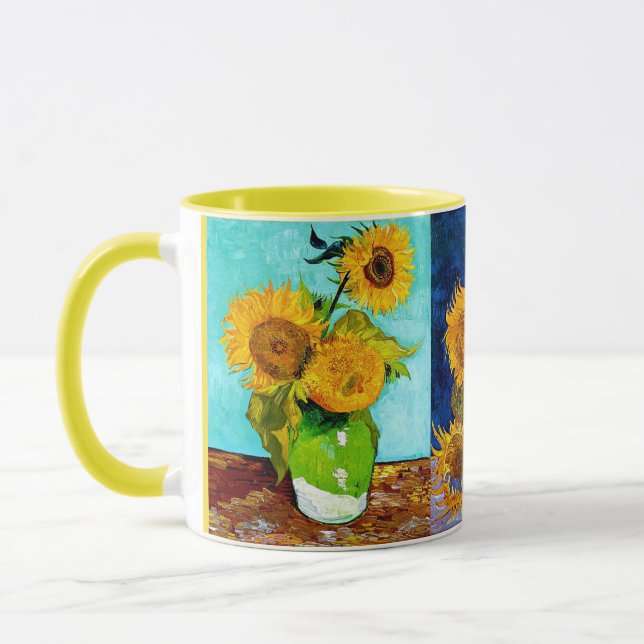 Taza Vincent Van Gogh - Mug de girasoles (Izquierda)