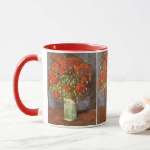 Taza Vincent van Gogh Naturaleza Muerta Jarrón con Amap