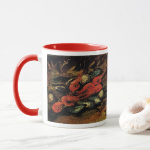 Taza Vincent van Gogh - Naturaleza muerta mejillones y