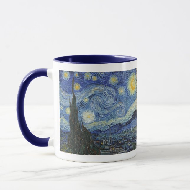 Taza Vincent van Gogh| Noche estrellada, junio de 1889 (Izquierda)