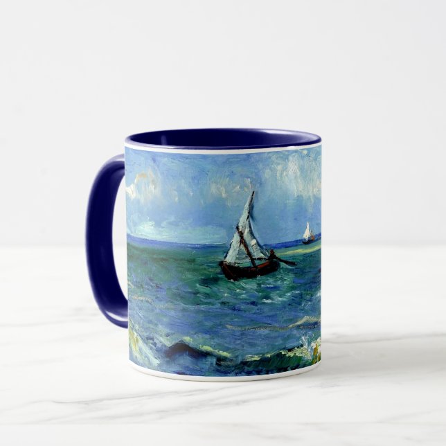 Taza Vincent van Gogh - Paisaje marino (Anverso izquierdo)