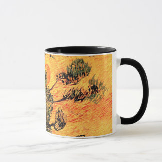 Taza Vincent Van Gogh - Pinos Contra un Cielo Rojo
