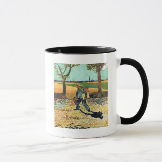 Taza Vincent Van Gogh - Pintor camino al trabajo