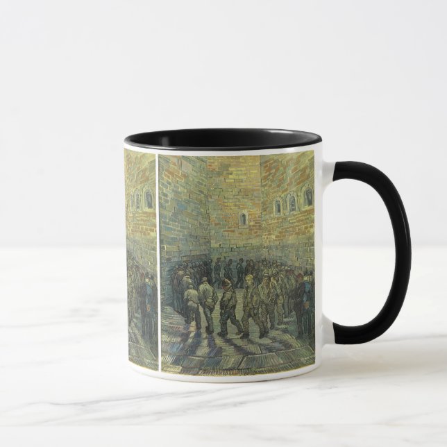 Taza Vincent van Gogh - Prisioneros ejercitándose (Derecha)