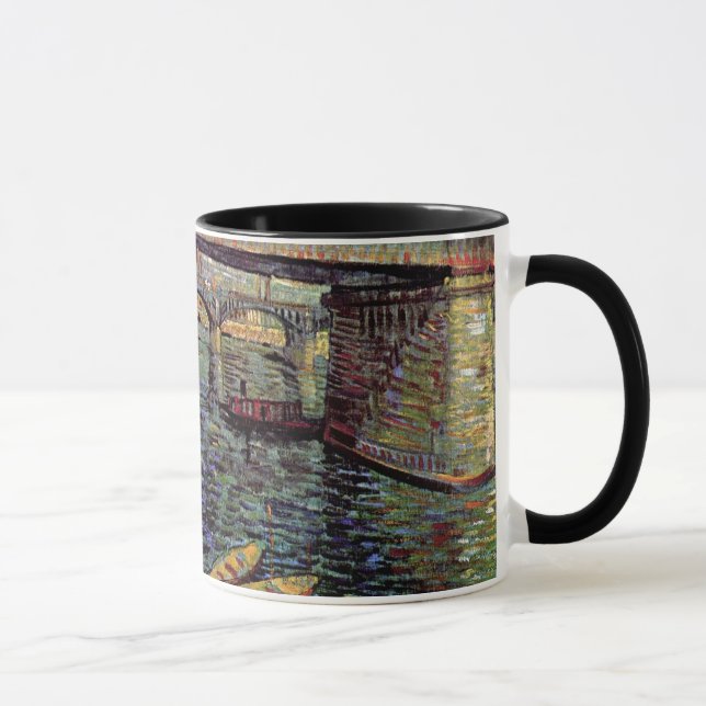 Taza Vincent Van Gogh - Puentes sobre el Sena (Derecha)