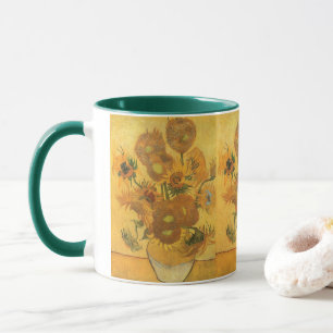 Taza Vincent van Gogh - Vase con quince girasoles
