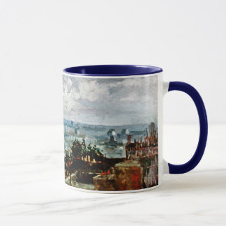Taza Vincent Van Gogh - Vista de los Tejados de París