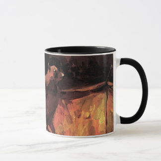 Taza Vincent Van Gogh - Zorro Volador - Arte de Hallowe