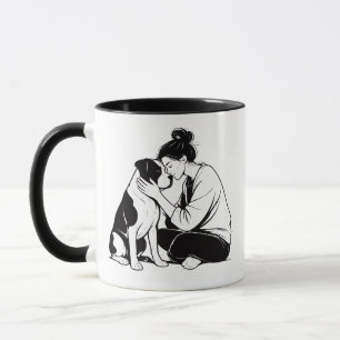 Taza Vínculo irrompible entre perro y humano
