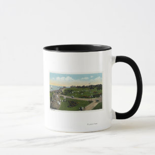 Taza Viñedo de Martha, vista aérea del parque oceánico
