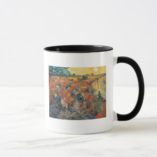 Taza Viñedos del rojo de Vincent van Gogh el   en