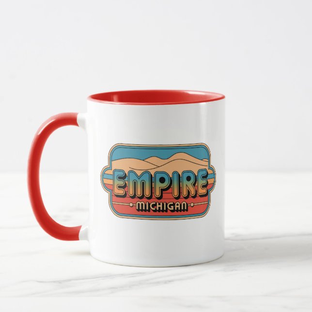 Taza Viñeta del Imperio Retro de los 70 (Izquierda)