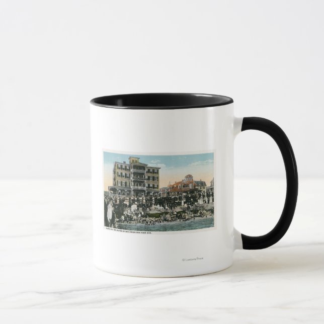 Taza Viñetería de Martha, Vista de la Avenida con Vista (Derecha)
