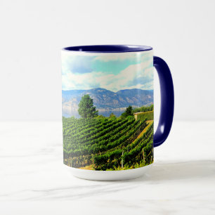 Taza Vineyard Rocky Mountain Blue Lake Coffee Mug