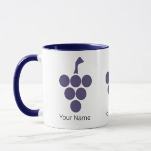 Taza Vino O Vino Para Uva Y Sumiller De Grapevina