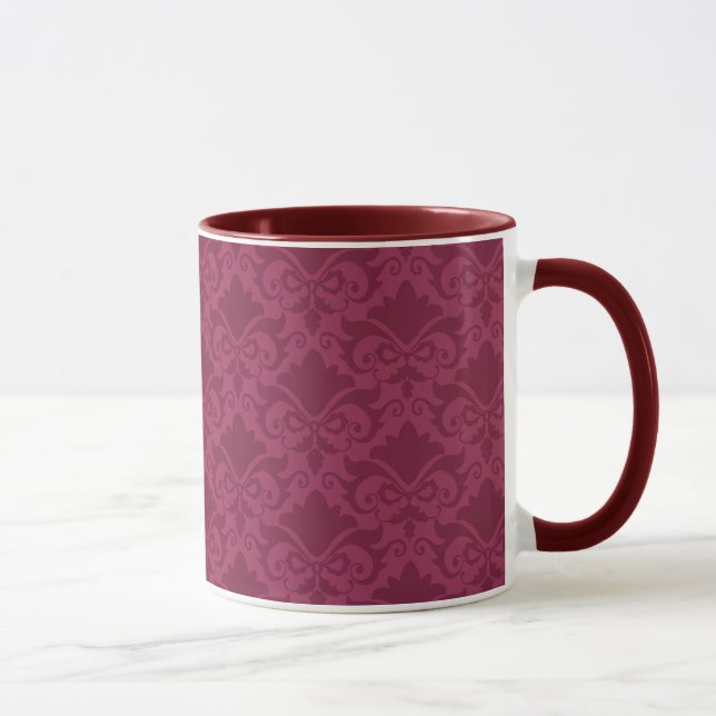 Taza Vino pálido Damask Bows (Derecha)