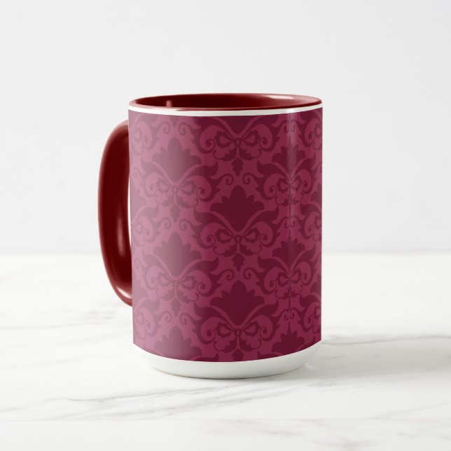 Taza Vino pálido Damask Bows (Anverso izquierdo)