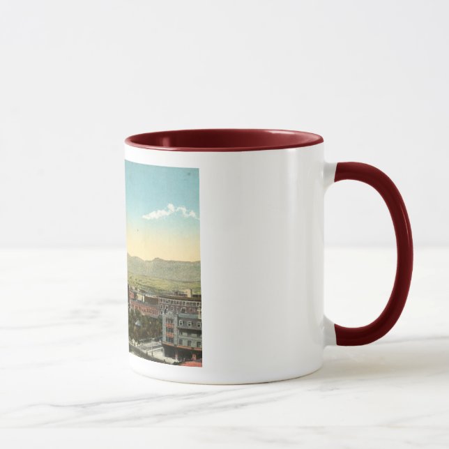 Taza Vintage 1909 de El Paso, Tejas (Derecha)