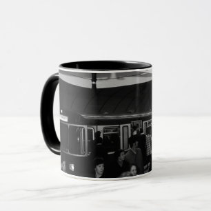 Taza Vintage Alemania Estación de Munich Marienplatz añ