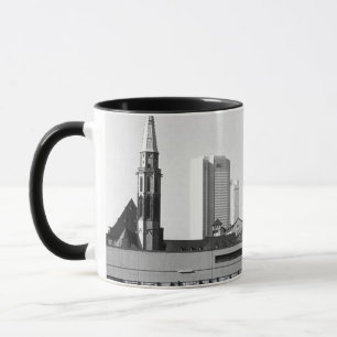 Taza Vintage Alemania Frankfurt Iglesia de San Nicolás