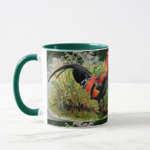Taza Vintage Andrew Neale Red Jungle Fowl