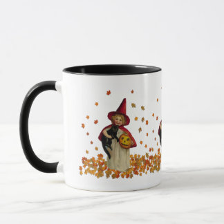 Taza Vintage Autumn Chica Mug