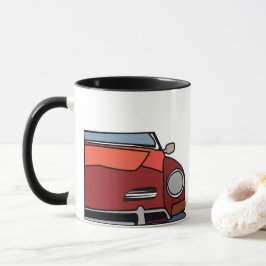 Taza Vintage Car Birday