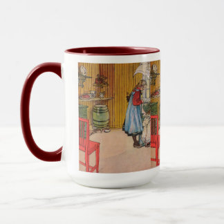 Taza Vintage Carl Larsson La Cocina