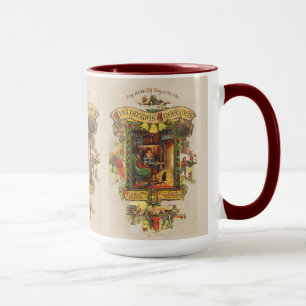 Taza Vintage Christmas Greeting